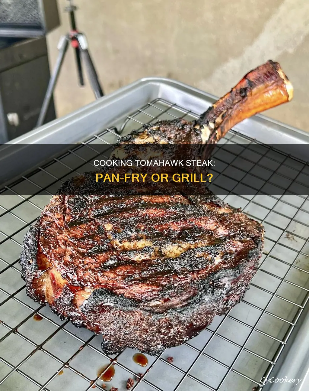 can you cook a tomahawk steak in a frying pan