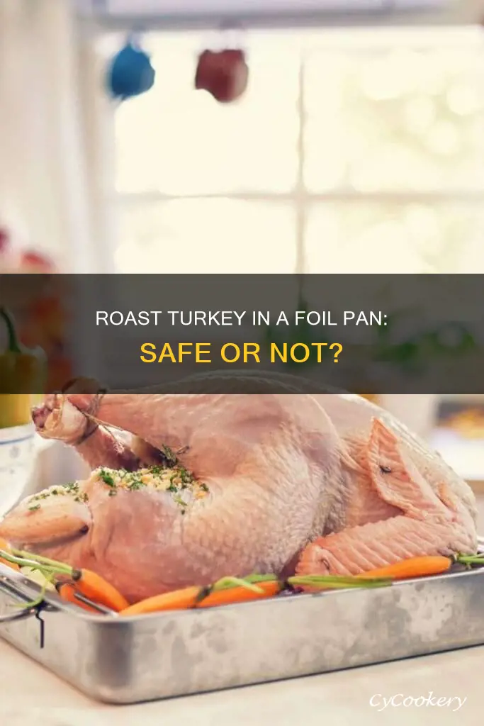 can you cook a turkey in a foil pan