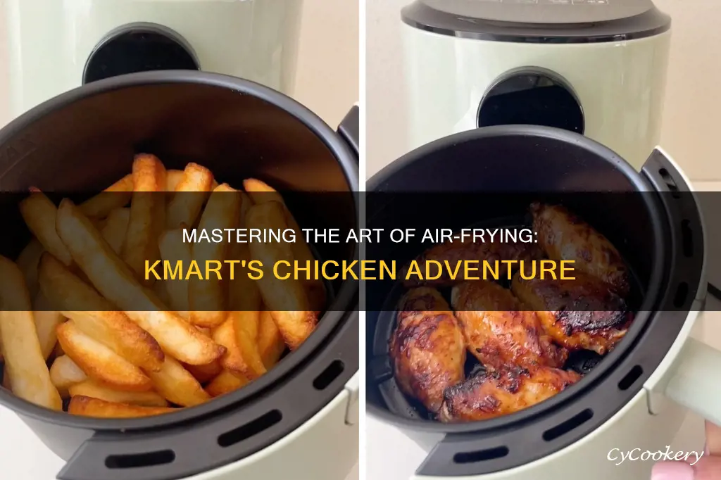 can you cook a whole chicken in kmart air fryer