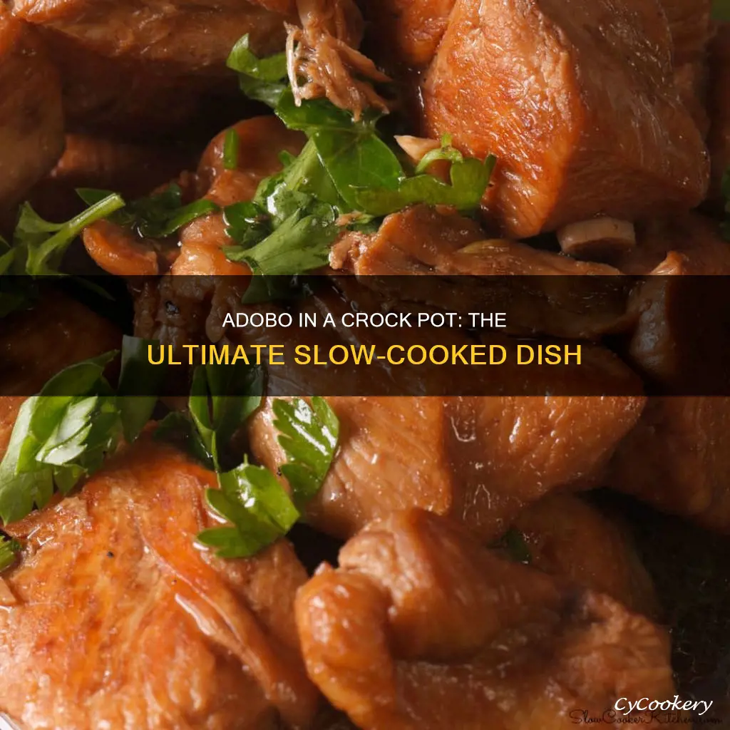 can you cook adobo in a crock pot