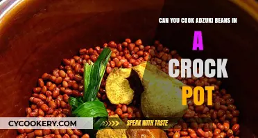 How to Cook Adzuki Beans in a Crock Pot
