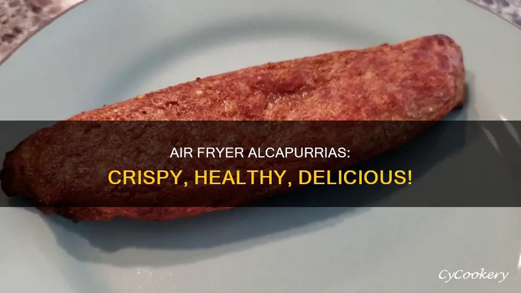 can you cook alcapurrias in an air fryer