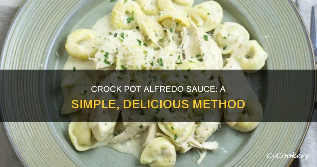 can you cook alfredo sauce in a crock pot