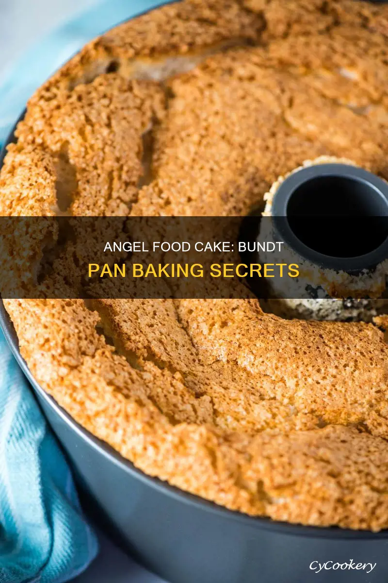 can you cook angel food in a bundt pan