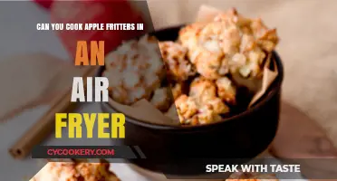 Crispy Apple Fritter Treat: Air Fryer Magic!