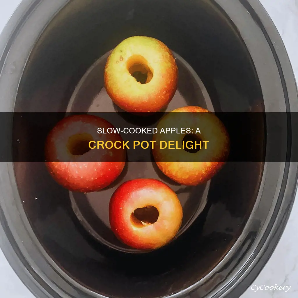 can you cook apples in a crock pot