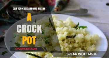 Arborio Rice: Crock-Pot Cooking Tips and Tricks