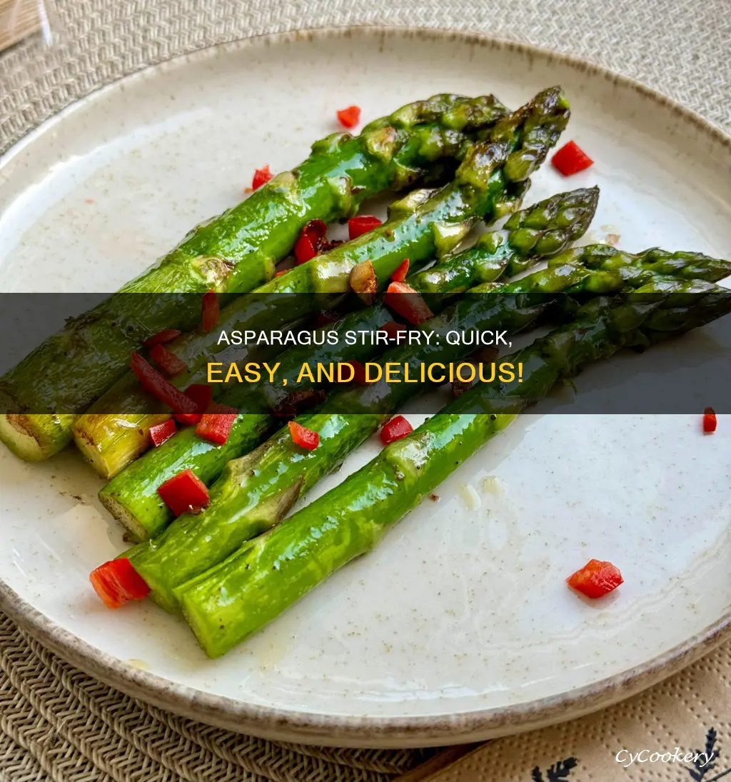 can you cook asparagus in a frying pan