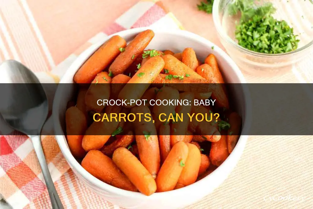 can you cook baby carrots in a crock pot