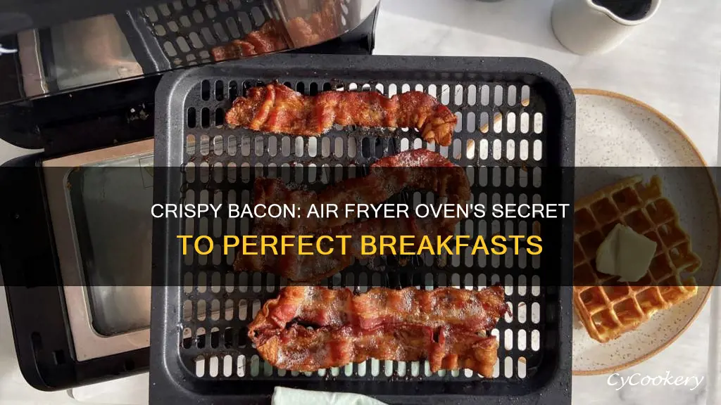 can you cook bacon in a air fryer oven