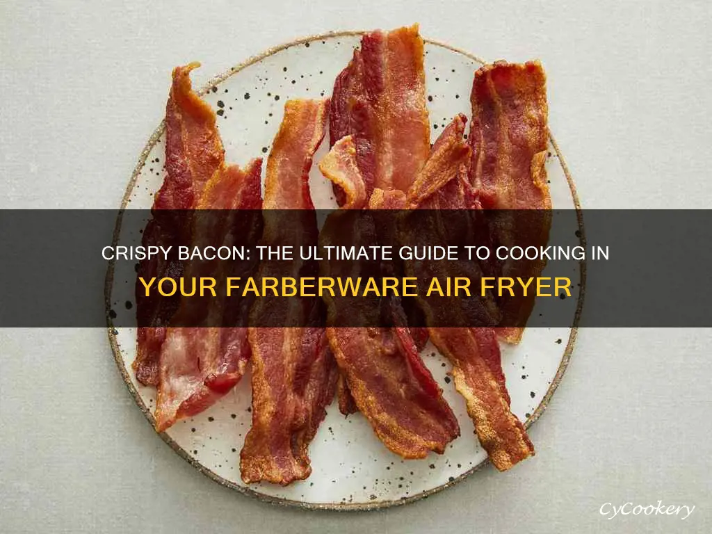 can you cook bacon in a farberware air fryer