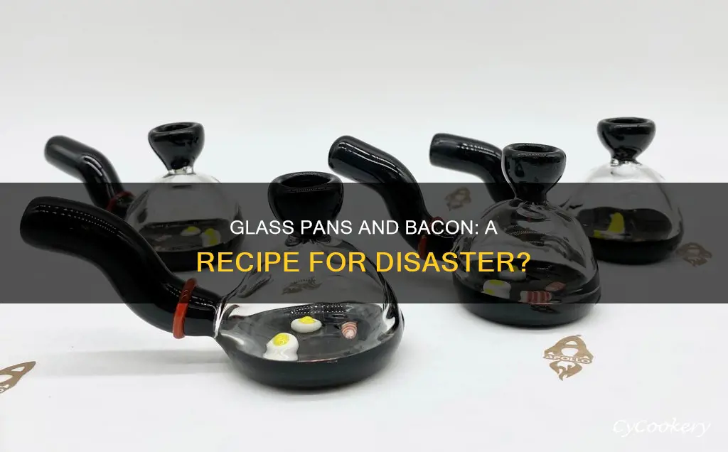 can you cook bacon in a glass pan