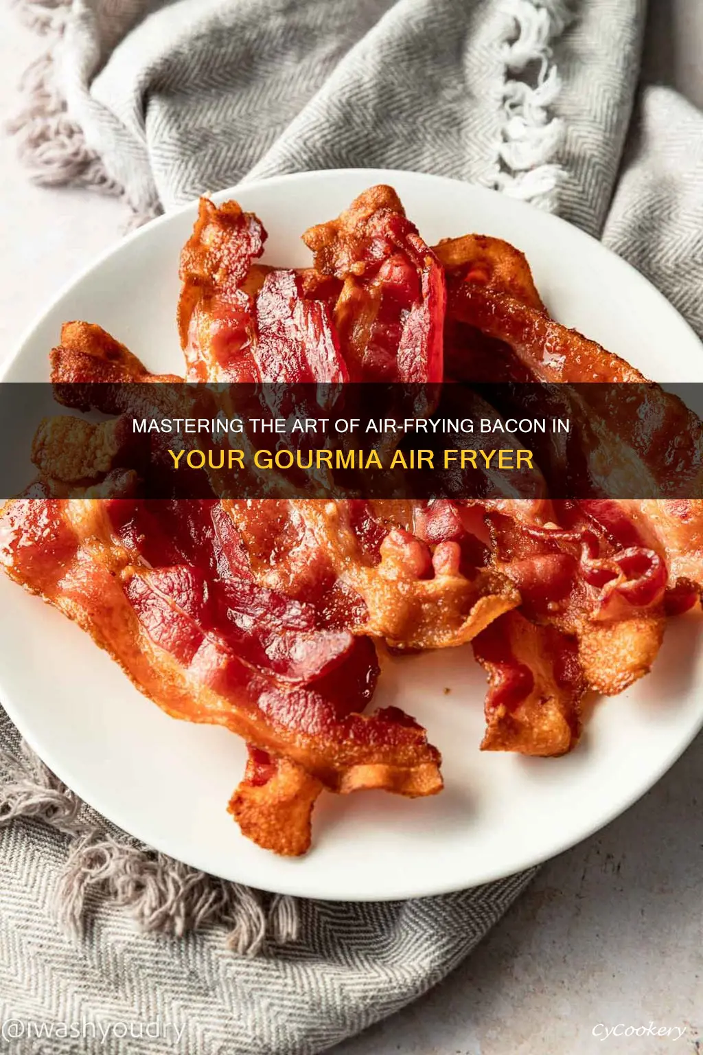 can you cook bacon in gourmia air fryer