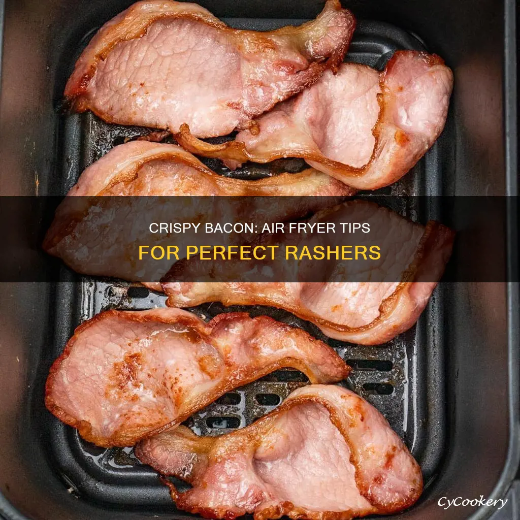 can you cook bacon rashers in an air fryer