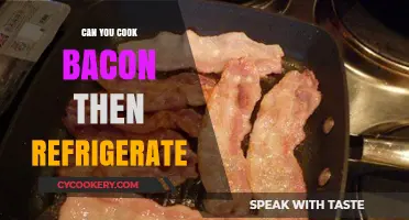 Cooking Bacon Ahead: Safe Refrigeration Tips for Crispy Leftovers