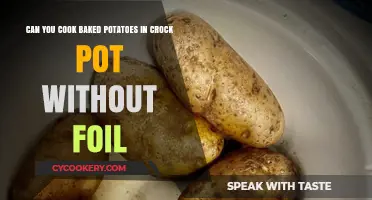 How to Cook Baked Potatoes in a Crock Pot