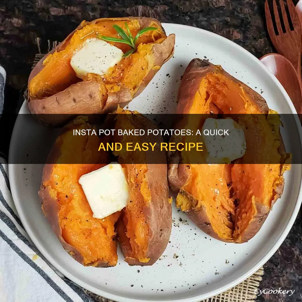 can you cook baked potatoes in the insta pot