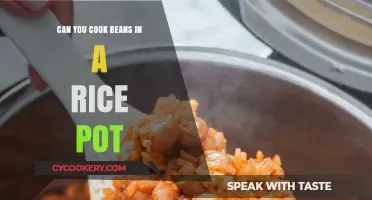 Cooking Beans in a Rice Pot: Is It Possible?