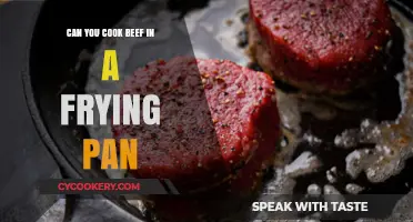 Searing Meat: Frying Pan Beef Cooking