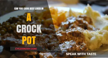 Beef Liver: Crock-Pot Cooking for Tender Results