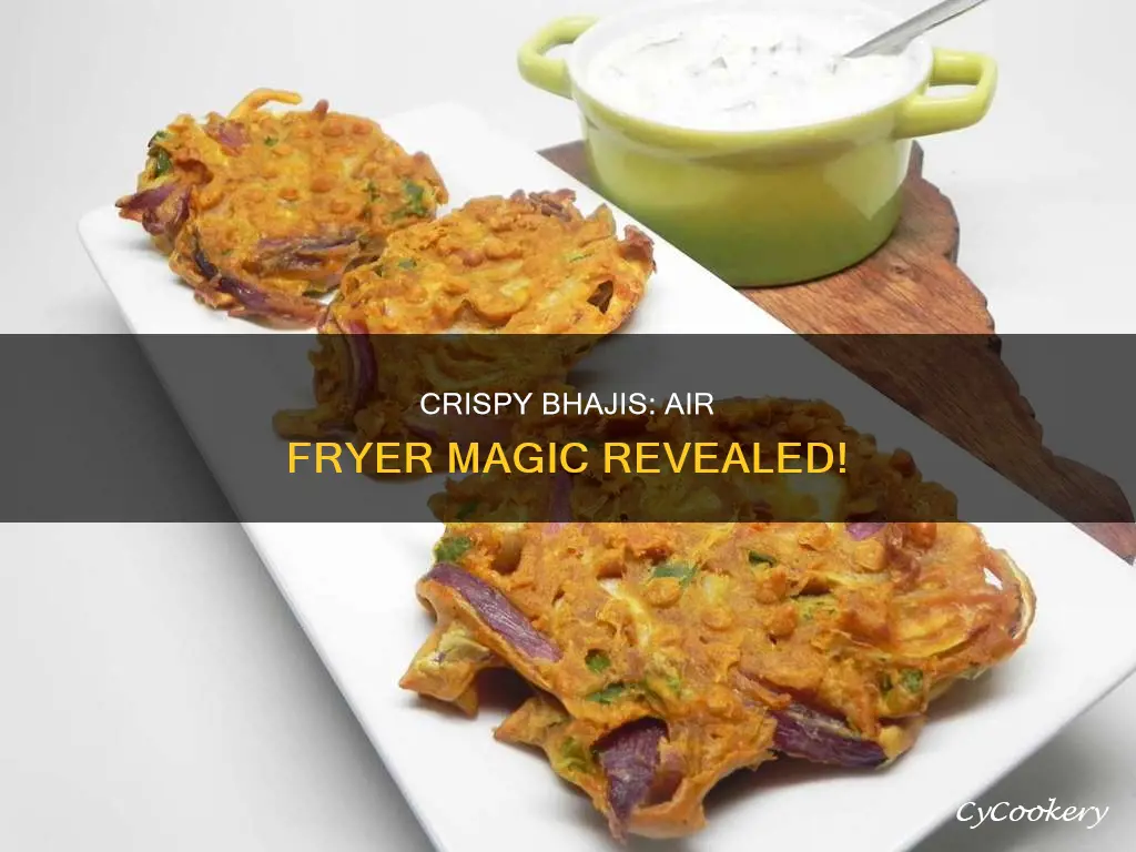 can you cook bhajis in an air fryer