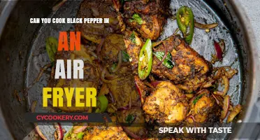 Crispy Black Pepper: Air Fryer Magic Unveiled