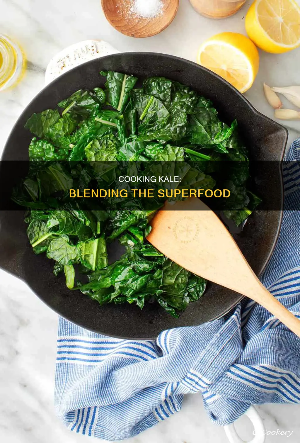 can you cook blend kale