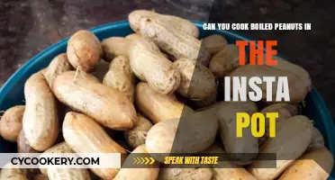 The Insta Pot: Perfect for Boiled Peanuts