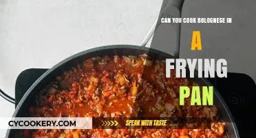Frying Pan Bolognese: A Quick, Easy, Delicious Dish