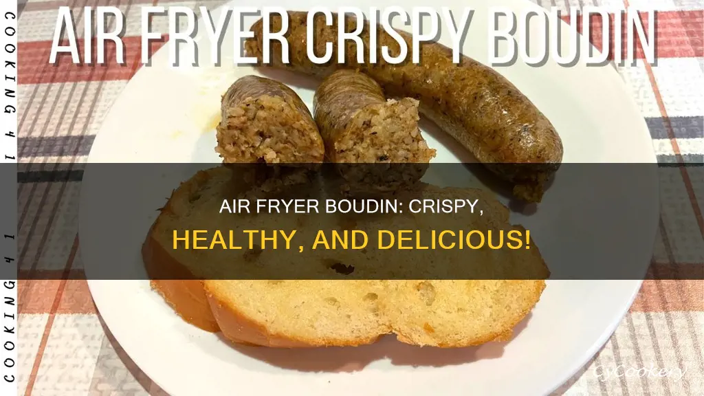 can you cook boudin in an air fryer