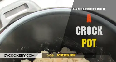 Cooking Boxed Rice: Crock-Pot Method