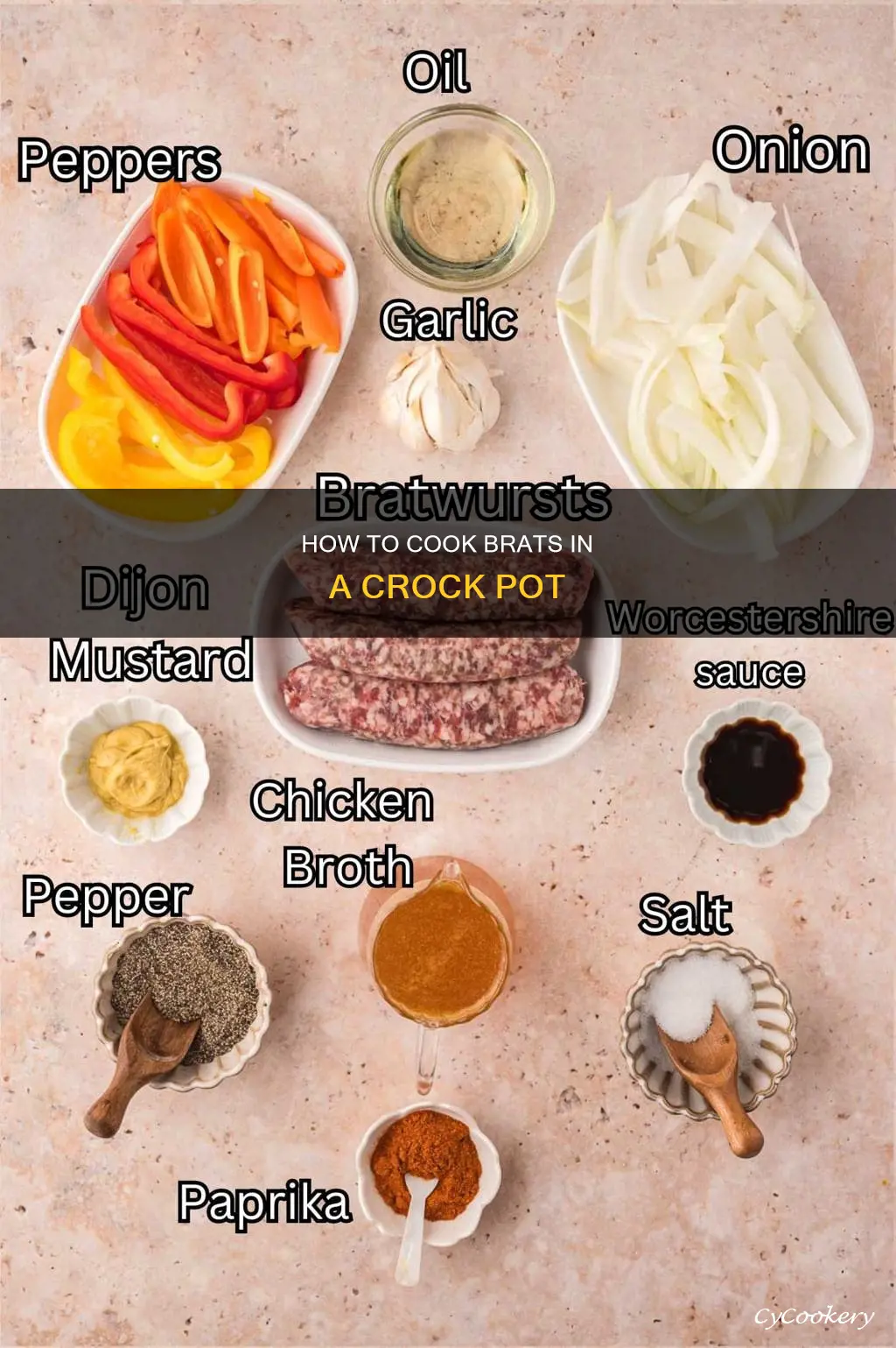 can you cook brats in a crock pot