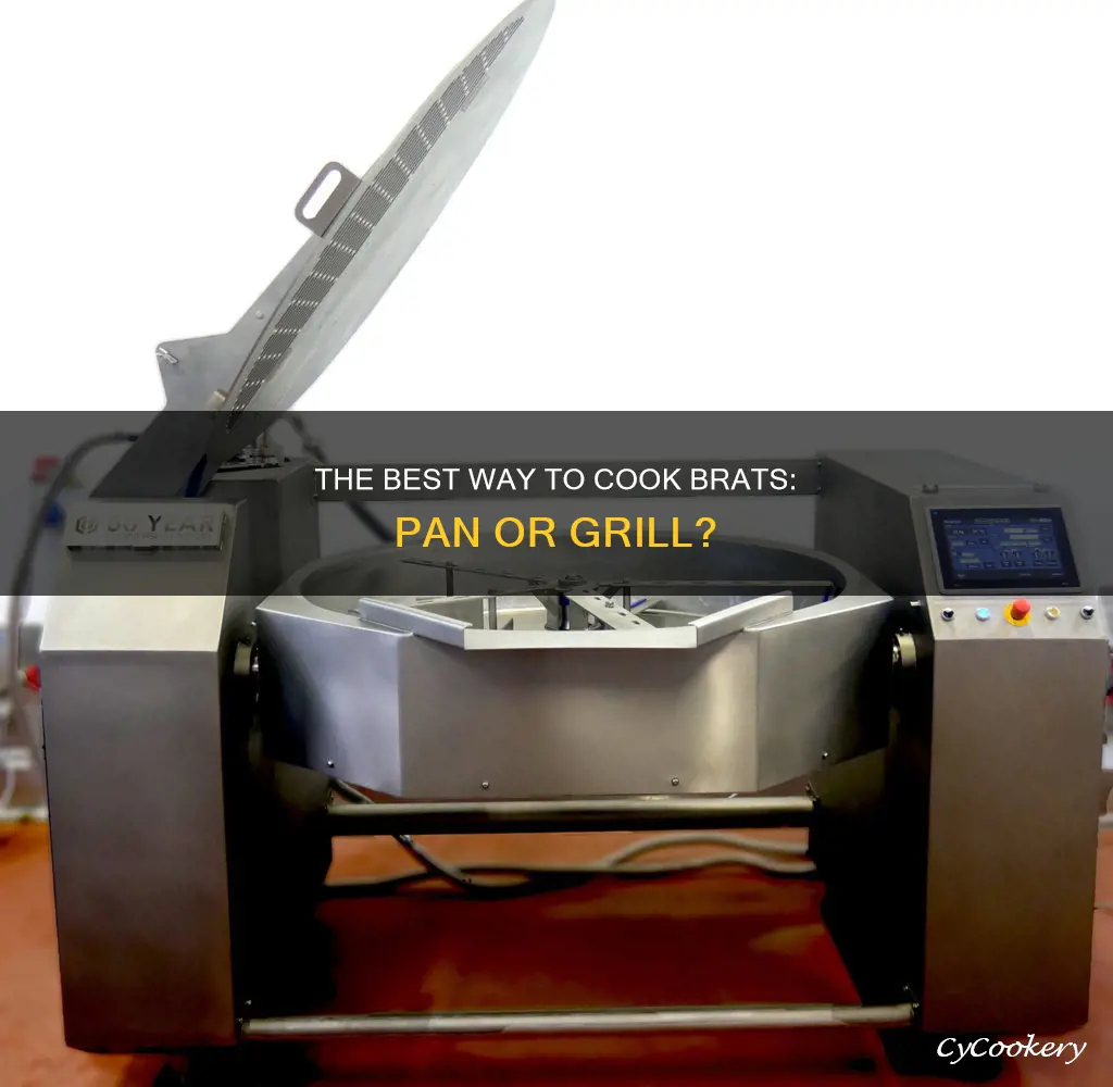 can you cook brats in a pan