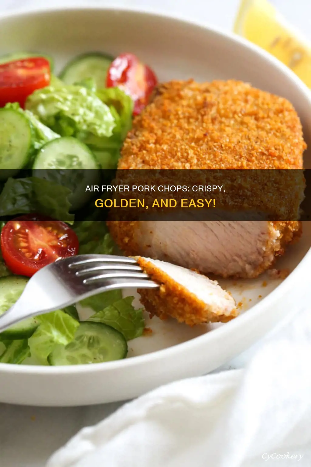 can you cook breaded pork chops in air fryer