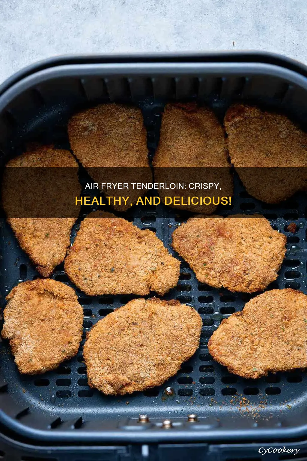 can you cook breaded tenderloins in an air fryer