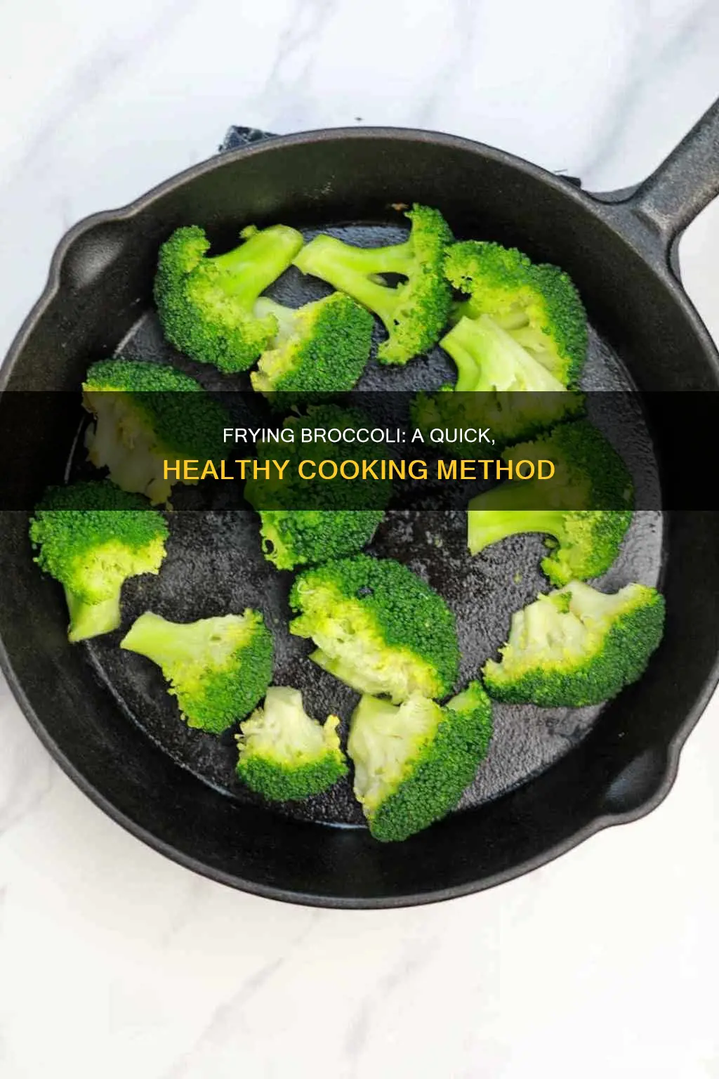 can you cook broccoli in a frying pan