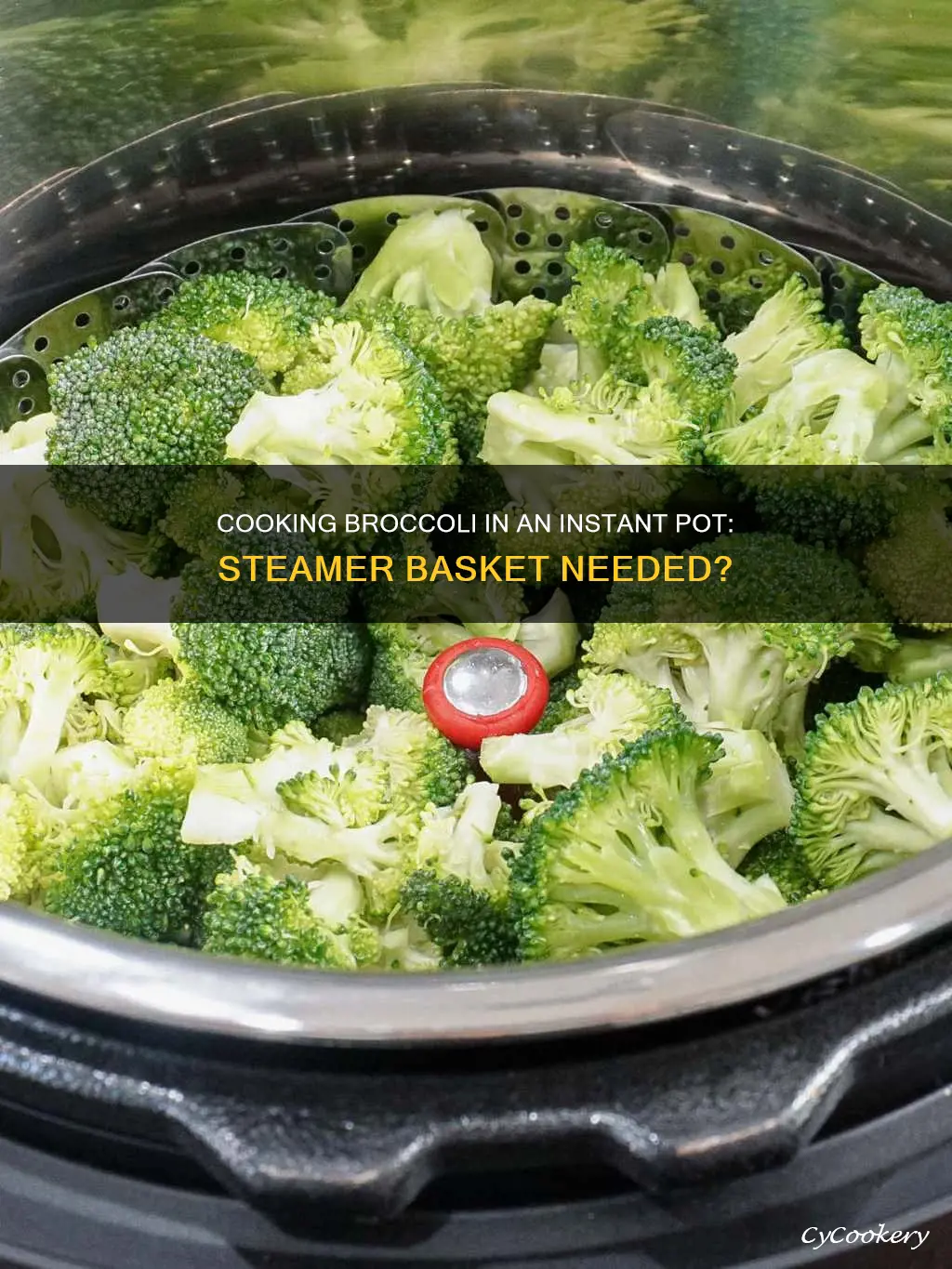 can you cook broccoli in instant pot without steamer basket