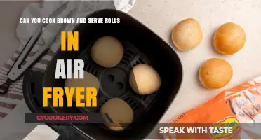 Air Fryer Brown and Serve Rolls: Quick and Easy Baking