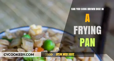 Brown Rice: Frying Pan Cooking Method Explored