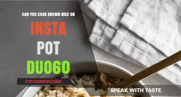 Best Brown Rice with Insta Pot Duo60: Tips and Tricks