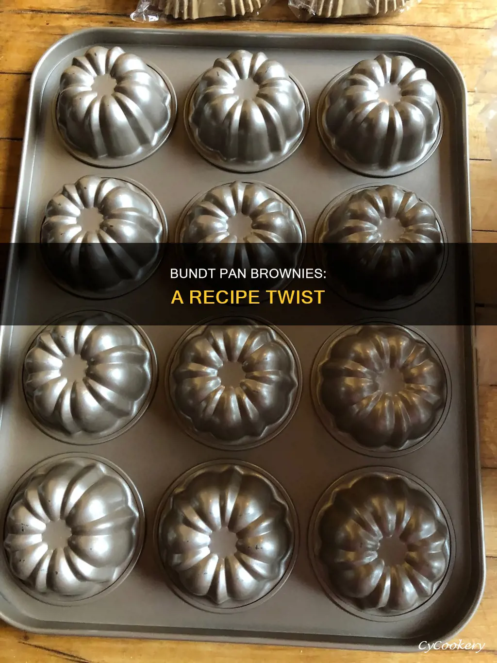can you cook brownies in a bundt pan