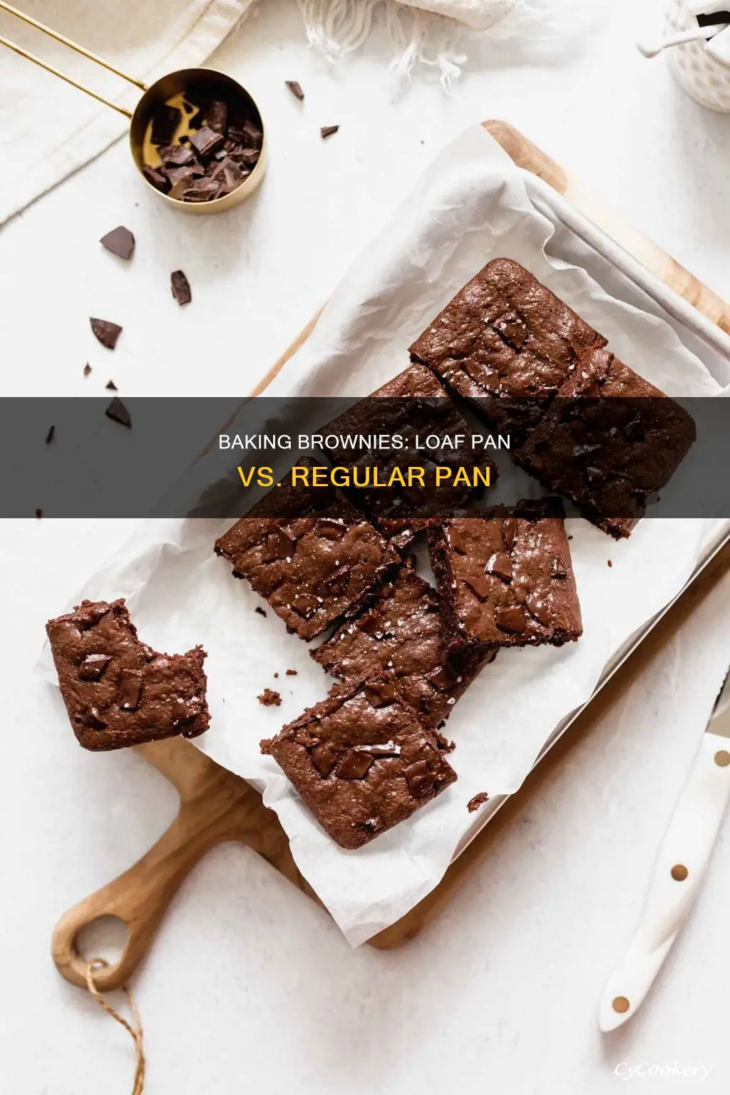 can you cook brownies in a loaf pan