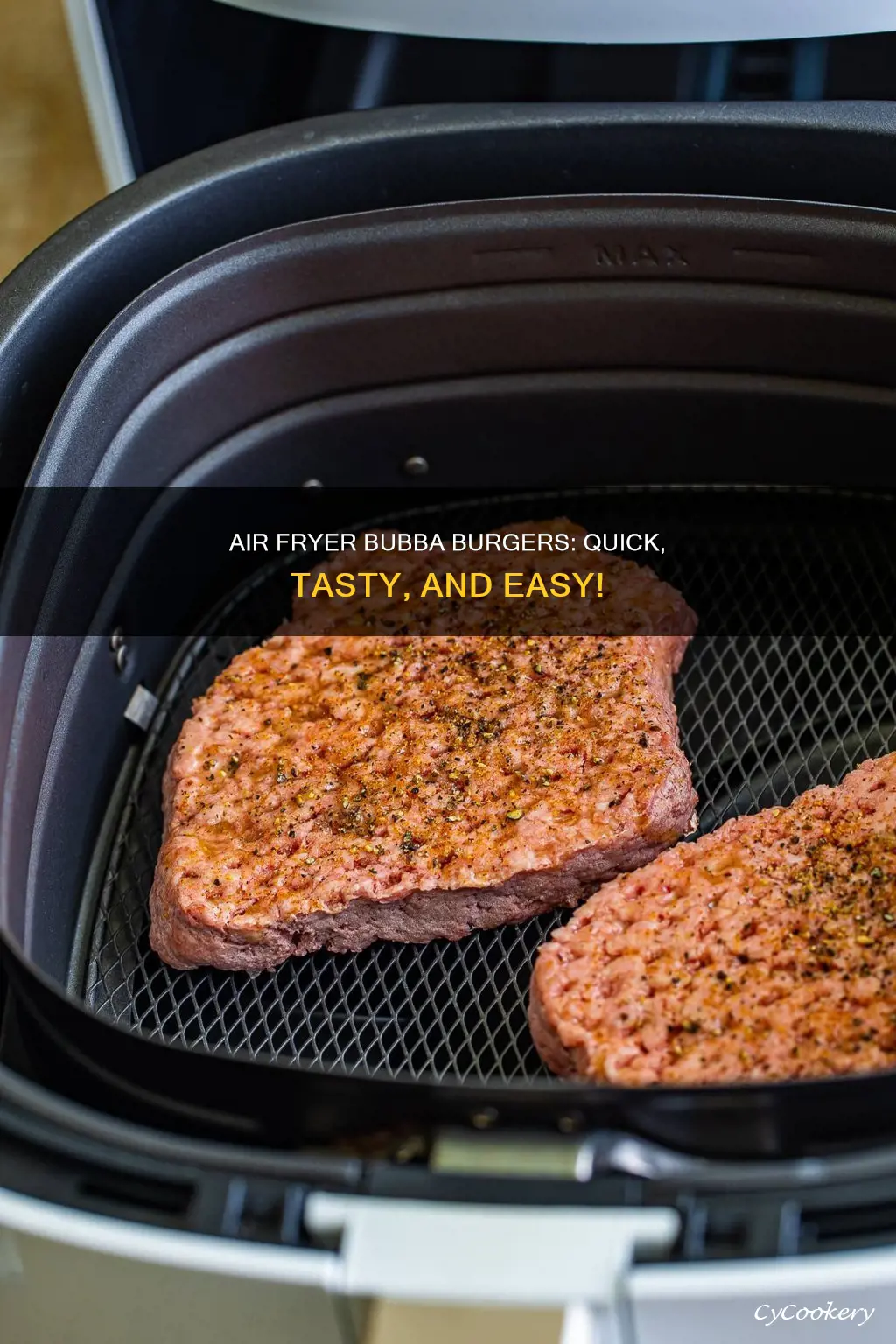 can you cook bubba burgers in air fryer