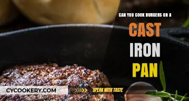 Cast Iron Pan: Perfect for Cooking Burgers?