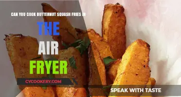 Crispy Butternut Squash Fries: Air Fryer Recipe for a Healthy Treat