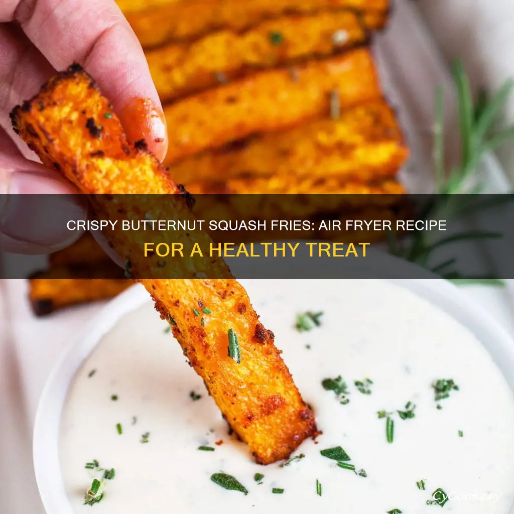 can you cook butternut squash fries in the air fryer