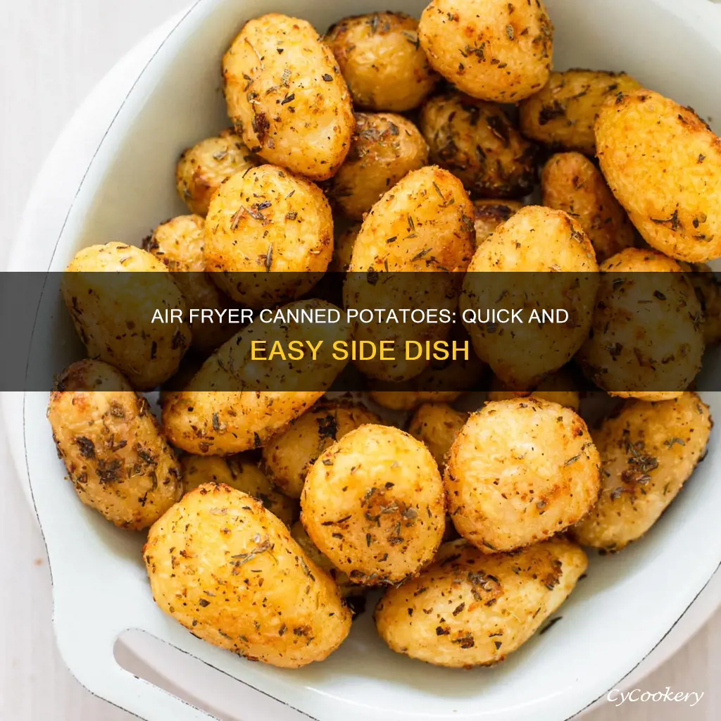 can you cook canned potatoes in air fryer