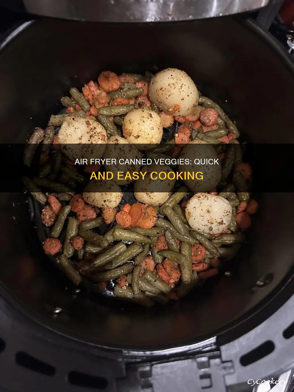 can you cook canned vegetables in an air fryer