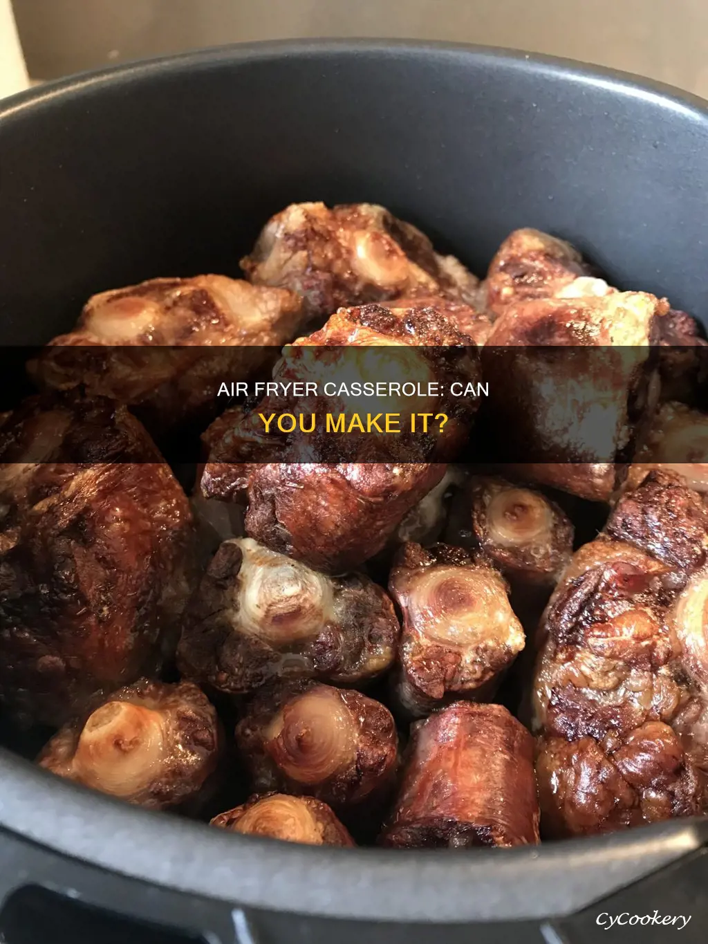 can you cook casserole in air fryer
