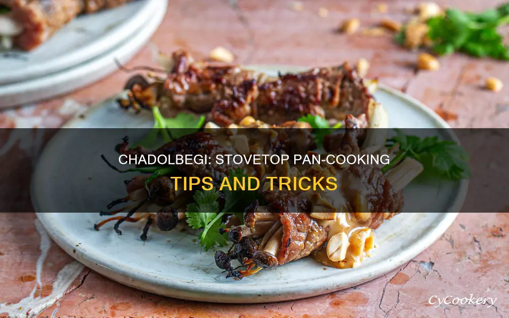 can you cook chadolbegi in a stove top pan